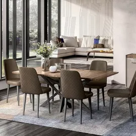 Стол обеденный Status Italy Nora,180/225 см, раздвижной, NODCOTA01
