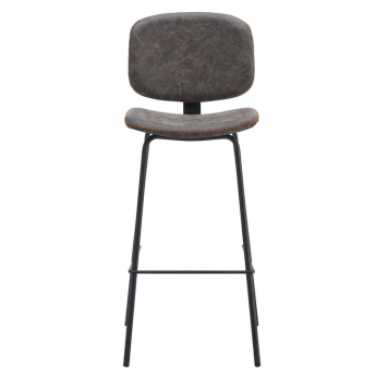 Барный стул Q-Home CQ-5397, серый, высота 108 см