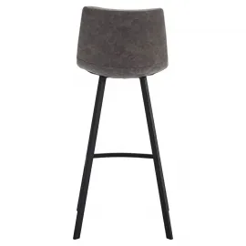 Барный стул Q-Home Иствуд, серый, высота 105 см, BC-L-CQ-8307А-6-GRY
