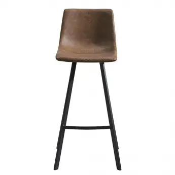 Барный стул Q-Home Фентон, коричневый, высота 105 см, BC-L-8307A-6-BRN