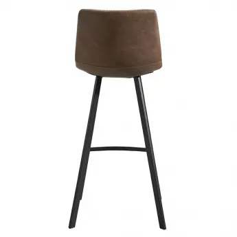 Барный стул Q-Home Фентон, коричневый, высота 105 см, BC-L-8307A-6-BRN