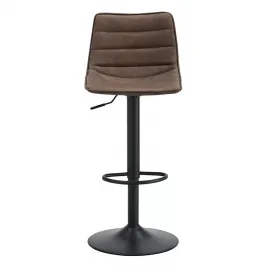 Барный стул Q-Home Стоун, коричневый, высота 110 см, BC-L-CQ-8280E-P-BRN