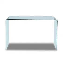 Стол Q-Home Clear (Клир), 125x70 см, каленое гнутое стекло, QHF306-125