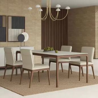 Стул MOD Interiors Calpe, экокожа PU78, орех F, MDI.CH.CP.13