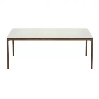 Стол обеденный MOD Interiors Calpe 180, фиксированный, светло-серый лак, орех F, MDI.DT.CP.8