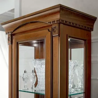 Витрина Palazzo Ducale Ciliegio Prama (Палаццо Дукале), правая, 1-дверная, 71CI11
