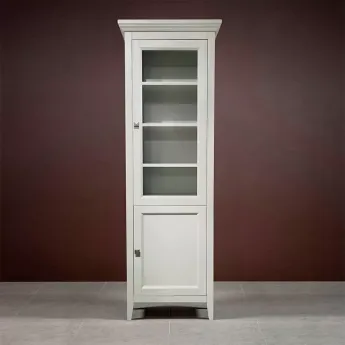 Библиотека Classico Italiano Бруклин, 1-дв., Молочный, правая, 7033R/L