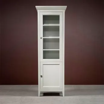 Библиотека Classico Italiano Бруклин, 1-дв., Молочный, левая, 7033L/L
