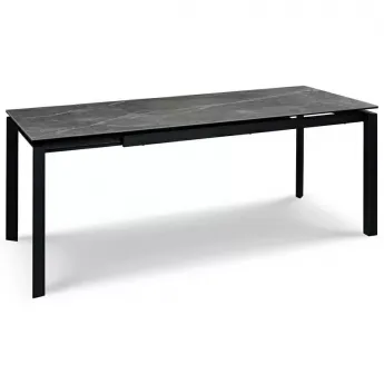 Стол обеденный MOD Interiors Toledo, 160(200) см, закаленное стекло с керамикой, раздвижной, MDI.DT.TOL.5