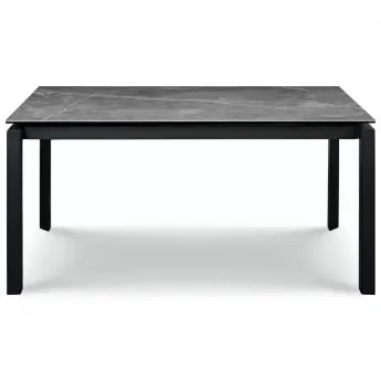 Стол обеденный MOD Interiors Toledo, 160(200) см, закаленное стекло с керамикой, раздвижной, MDI.DT.TOL.5