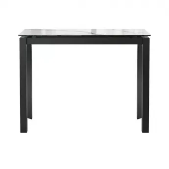 Консоль Mod Interiors Toledo, закаленное стекло с керамикой, темно-серый металл, MDI.CS.TOL.7