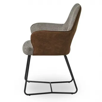 Стул Q-Home Норвич, ткань NANOTEX, CH-DC2346R-G