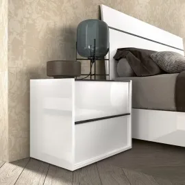 Прикроватная тумба Status Italy Luna White, LUBWHCD01