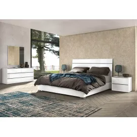 Кровать Status Italy Luna White, Q.S., 154x203, LUBWHLT01