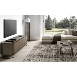 Тумба ТВ Status Italy Hexagon, три двери, HEDCNPT01