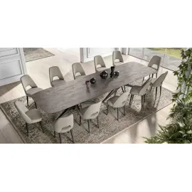 Стол обеденный Status Italy Hexagon, 400x120 см, фиксированный, HEDCNTA03