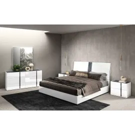 Кровать Status Italy Bianca Marble, 186x216, BIBWHLT03BL