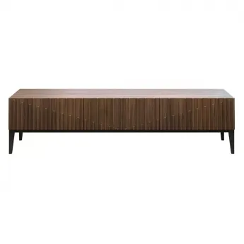 Тумба ТВ MOD Interiors Menorca, 3 ящика, шпон Ореха F (V36F) MDI.TV.MN.44