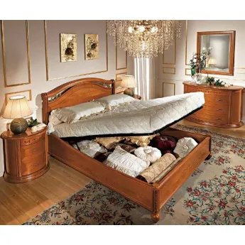 Кровать Siena Legno Camelgroup, 140 см без изножья; подъемный механизм