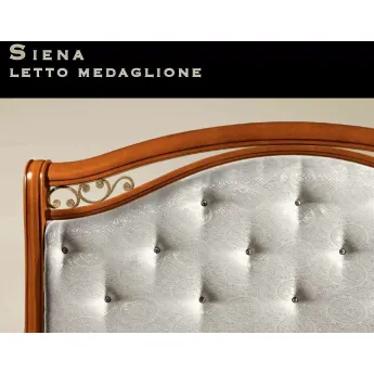 Кровать Siena Camelgroup, 180 см, обивка ткань, без изножья; обмвка спинки