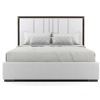 Кровать 160х200 Classico Italiano Toscana, Дуб Венге, с мягким изголовьем, с подъемным механизмом, 6161ПМ/W