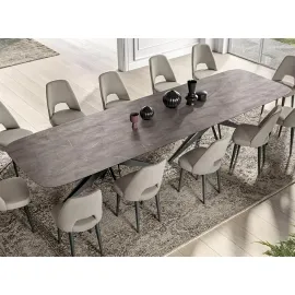 Стол обеденный Status Italy Hexagon, 400x120 см, фиксированный, HEDCNTA03
