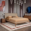 Кровать MOD Interiors Ronda, 180х200, орех F, экокожа 63, MDI.BD.RD.122 - Фото 1