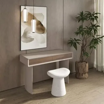 Туалетный стол MOD Interiors Olimar, Орех F, бежевый матовый лак, MDI.WD.OLM.6