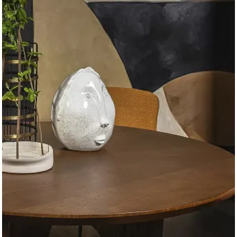 Стол обеденный MOD Interiors Paterna, Ø138, фиксированный, шпон Дуба W, MDI.DT.PN.39