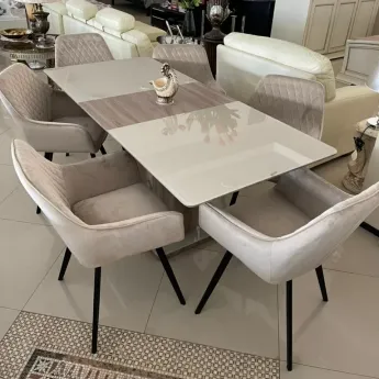 Стол обеденный Q-Home Гранада, 140/180 см, раздвижной, DT-MB-TG1903-140/180