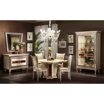 Обеденный стол 120/160x120 Arredo Classic Dolce Vita (Дольче Вита), раздвижной