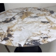 Стол обеденный Q-Home Teramo, 135 см, раздвижной, керамика глянцевая Gloss Grand Jade Solid Ceramic / каркас чёрный, QH614M05356 - Фото 4