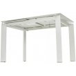 Стол обеденный Q-Home Corner, 120/170 см, раздвижной, керамика глянцевая Golden Jade Solid Ceramic / каркас белый, QH614M05545 - Фото 10