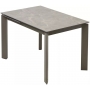 Стол обеденный Q-Home Corner, 120/170 см, раздвижной, матовая керамика Latte Stone Ceramic / taupe (тёмно-бежевый), QH614M05547