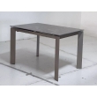 Стол обеденный Q-Home Corner, 120/170 см, раздвижной, керамика матовая Latte Stone Ceramic / taupe (тёмно-бежевый), QH614M05547 - Фото 6