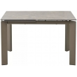 Стол обеденный Q-Home Corner, 120/170 см, раздвижной, керамика матовая Latte Stone Ceramic / taupe (тёмно-бежевый), QH614M05547 - Фото 4