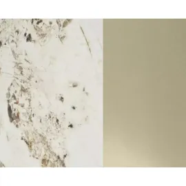 Стол обеденный Q-Home Corner, 120 см, раздвижной, керамика глянцевая Luxury Pandora Ceramic / каркас шампань, QH614M05880