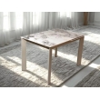 Стол обеденный Q-Home Corner, 120/170 см, раздвижной, керамика Gloss Luxury Pandora Solid Ceramic / каркас taupe, QH614M05846 - Фото 3