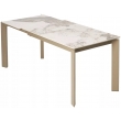 Стол обеденный Q-Home Corner, 120/170 см, раздвижной, керамика Gloss Luxury Pandora Solid Ceramic / каркас taupe, QH614M05846 - Фото 7