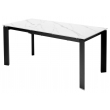 Стол обеденный Q-Home Corner, 120/170 см, раздвижной, Белый мрамор матовая керамика матовая White Marble Solid Ceramic / каркас  - Фото 4