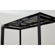 Стол обеденный Q-Home Corner, 120/170 см, раздвижной, керамика матовая Black Marble Solid Ceramic / каркас чёрный, QH614M03982 - Фото 12