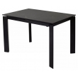 Стол обеденный Q-Home Corner, 120/170 см, раздвижной, керамика матовая Black Marble Solid Ceramic / каркас чёрный, QH614M03982 - Фото 7