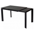 Стол обеденный Q-Home Corner, 120/170 см, раздвижной, керамика матовая Black Marble Solid Ceramic / каркас чёрный, QH614M03982 - Фото 5