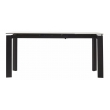 Стол обеденный Q-Home Corner, 120/170 см, раздвижной, керамика белая матовая Statuario, стекло / каркас чёрный, QH614М04880 - Фото 8