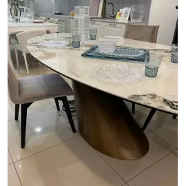 Стол обеденный Elipse Q-Home DT9375FCI, 240 см, керамика, нераскладной