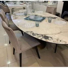 Стол обеденный Elipse Q-Home DT9375FCI, 240 см, керамика, нераскладной