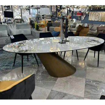 Стол обеденный Elipse Q-Home DT9375FCI, 240 см, керамика, нераскладной