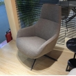Кресло Q-Home Hansen Brown, ткань серая, 360°, QH-Hansen-Brown - Фото 3