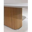 Стол обеденный Q-Home Tampa, 180 см, фиксированный, Белая матовая керамика / Каркас OAK, QH630M05753 - Фото 5