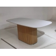 Стол обеденный Q-Home Tampa, 180 см, фиксированный, Белая матовая керамика / Каркас OAK, QH630M05753 - Фото 6